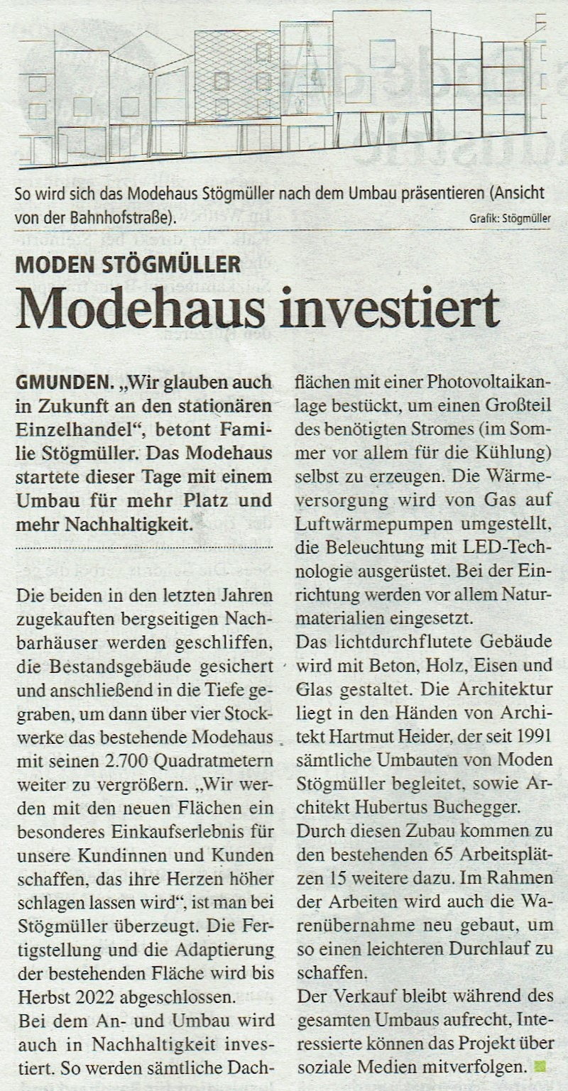 Tips - Stögmüller investiert