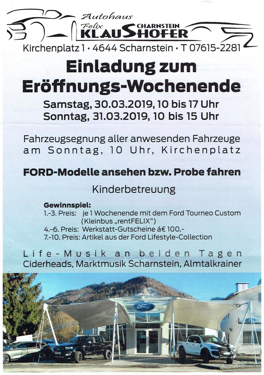 Eröffnung - Autohaus Klaushofer