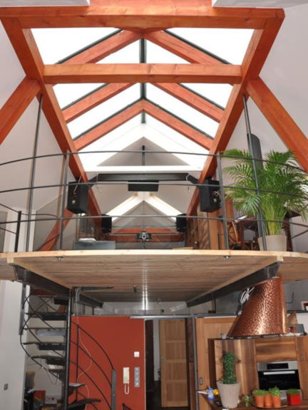 Firstverglasung zur Belichtung